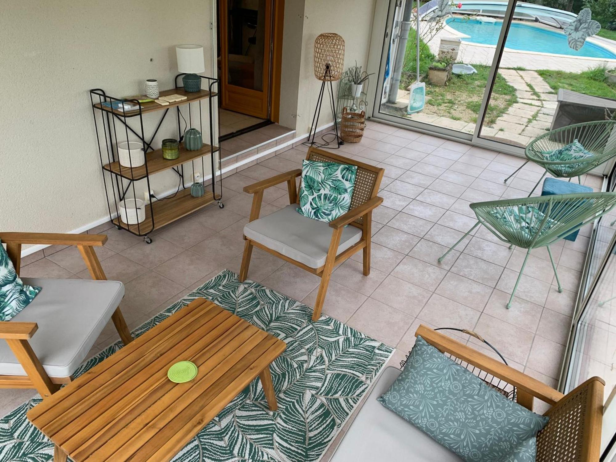 Gite 3 Etoiles Les Gourlines Avec Balneo, Veranda, Piscine Et Garage Аверм Экстерьер фото